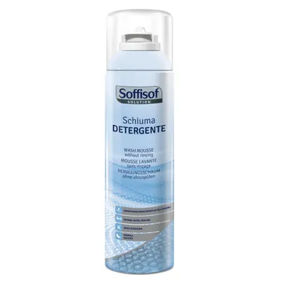 Produktbild von Soffisof Reinigungsschaum ohne Abspülen 400ml - Milde Reinigung für empfindliche Haut - Ideal für den häufigen Gebrauch