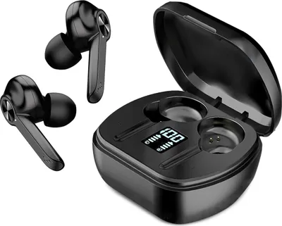 Produktbild von XQISIT TW300 In Ear Earbuds - bezdrôtové slúchadlá - aktívne potláčanie hluku - čierne
