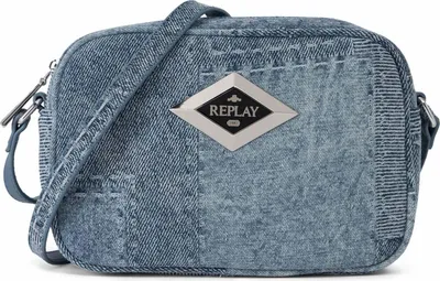 Produktbild von REPLAY Umhängetasche Reporter Bag Medium Denim blau