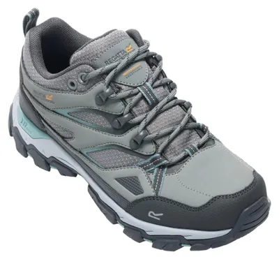 Produktbild von Regatta - Damen Wanderschuhe "Holcombe III" RG11302 (41 EU) (Stahlfarben/Moos)