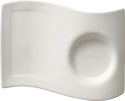 Obrázek produktu pro Villeroy & Boch NewWave Caffè sada 6 podšálků 20x14cm bílý porcelán