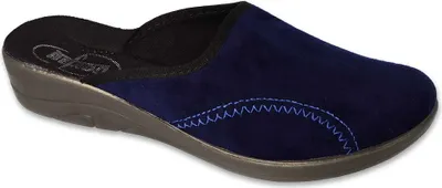Produktbild von Hausschuhe, Slipper, Damenpantoffeln Befado Jula 552D019 dunkel Blau