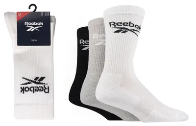 Obrázok produktu pre Reebok – Vysoké ponožky, uni – Pohodlné, priedušné, vhodné na šport, fitness, jogu a beh
