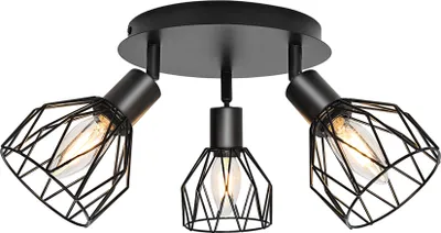 Produktbild von Vintage Deckenleuchten RETRO 3-flg E14 10.7448.03.02