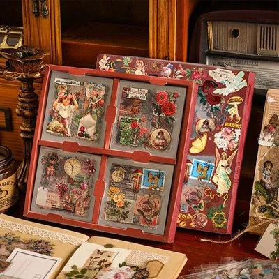 Obrázok produktu pre Kreatívna sada samolepiek na scrapbook, bullet journal a denníky – 457 kusov pre osobné projekty a dekorácie