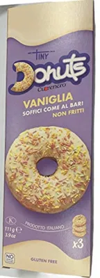 Produktbild von Glutenfreie Vanille-Donuts 111g - Tiny