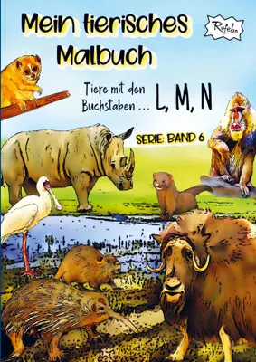 Produktbild von Mein tierisches Malbuch