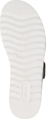 Produktbild von Remonte Damen Sandale elegant mit glänzenden Akzenten am Klettverschluss D0Q59, Größe:42 EU, Farbe:Blau