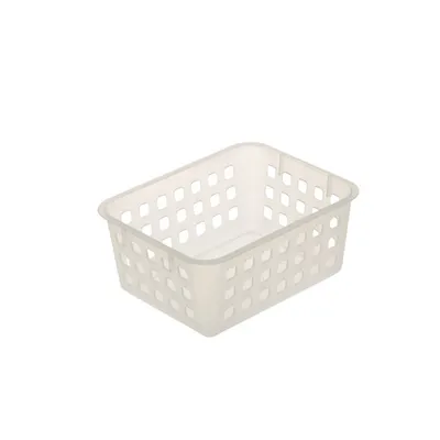 Zdjęcie produktu dla OKT 1012600100000, Kosz na rzeczy, Przezroczysty, Prostokątny, Polipropylen (PP), Monochromatyczny, Wewnętrzna