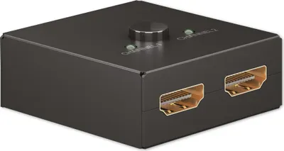 Image de Goobay 58485 Series 1.4 HDMI™ Boîtier de commutation 2 sur 1, Noir - 4K@30Hz