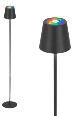 Produktbild von RGBW LED Stehlampe kabellos Stehleuchte Standleuchte Akku Wohnzimmer Aussen