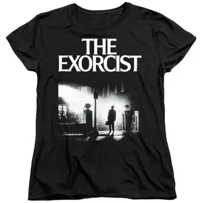 Produktbild von The Exorcist - T-Shirt für Damen, Ringgesponnene Baumwolle, Anliegend TV35961 (L) (Schwarz)