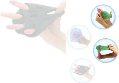 Produktbild von Theraband Xtrainer Griffkrafttrainer Grün Grün One Size