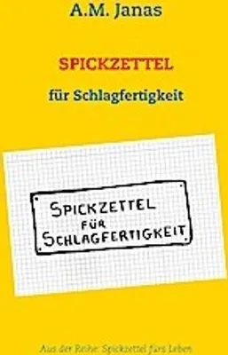 Produktbild von Spickzettel für Schlagfertigkeit