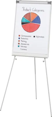Image de Soennecken Flipchart 1134 68x105cm Dreibeinstativ grau