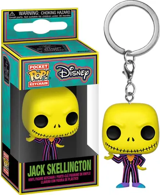 Produktbild von The Nightmare Before Christmas - Jack Skellington  - Schlüsselanhänger Funko Pocket POP! Keychain