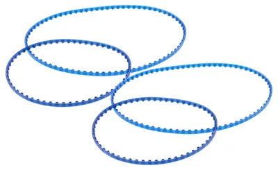 Produktbild von vhbw 4x Zahnriemen Ersatz für Polaris 9-100-1017 für Poolroboter, Poolsauger - Set mit großem & kleinem Antriebsriemen