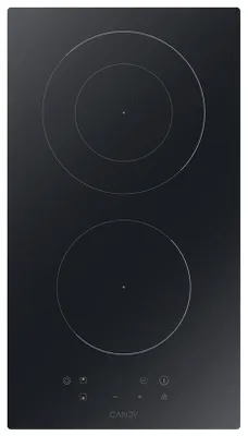 Obrázok produktu pre Candy Timeless CEHDD30TCT/1, Čierna, Vstavaný, 30 cm, Keramický, Sklokeramická, 2 zone(s)