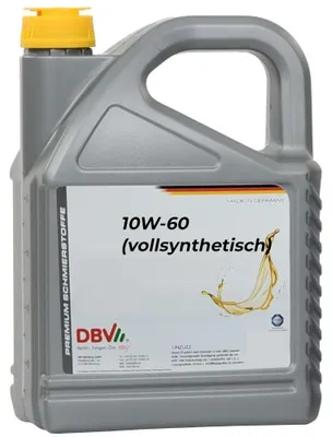 Produktbild von DBV 10W/60 (vollsysnthetisch) 2 x 5-Liter-Kanne