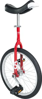 Obrázek produktu pro QU-AX Unicycle OnlyOne 20" červený hliníkový ráfek, černé pneumatiky