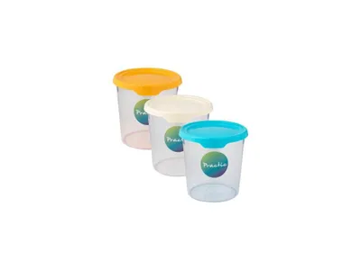 Obrázek produktu pro PRAKTIK, MAX - dóza s víčkem 1 l, průměr 13 cm, výška 12,7 cm