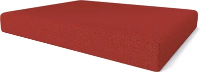 Zdjęcie produktu dla Pillows24 - Poduszka na palety ze zdejmowaną poszewką - Poduszka na siedzisko | Poduszka na sofę z europalet 120x80 - Wodoodporna - Zewnętrzna / Wewnętrzna | Czerwona