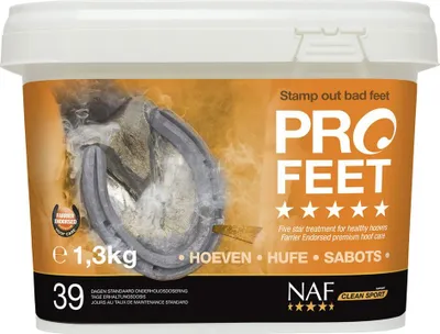 Immagine prodotto di Naf Equine Profeet 1,3 kg Alimento complementare Trasparente  Trasparente Taglia unica