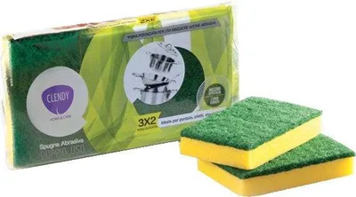 Zdjęcie produktu dla ZESTAW GĄBEK ŚCIERNYCH, opakowanie 3 sztuki