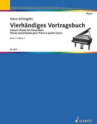 Produktbild von Vierhändiges Vortragsbuch Band 1für Klavier