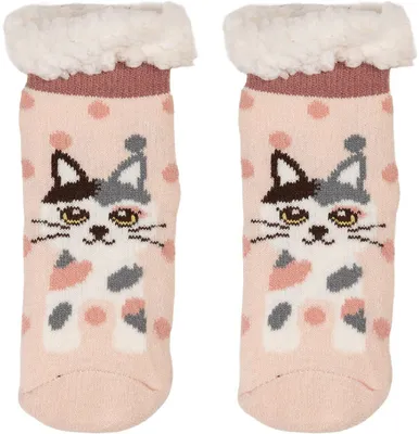 Produktbild von Juleeze JZSKC0015 Kindersocken Rosa Grau One Size