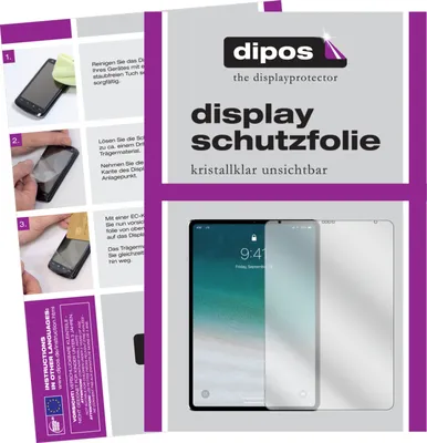 Obrázek produktu pro 2x ochranná fólie pro Apple iPad Pro 11 palců (2020) čirá ochranná fólie displeje dipos