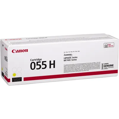 Produktbild von Canon Toner Cartridge 055 H Y yellow