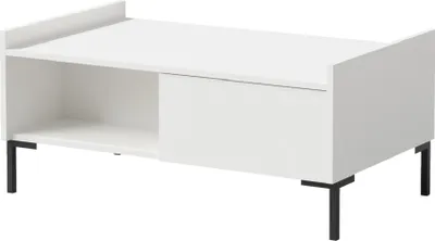 Produktbild von Rechteckiger Couchtisch Liam 100 x 60 Weiß