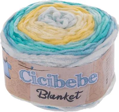 150g Farbverlaufsgarn Cicibebe Blanket Bobbel Mehrfarbig 04