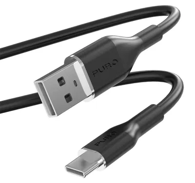 Immagine prodotto di PURO Cavo Di Ricarica E Sincronizzazione SOFT Da USB-A A USB-C 1,5M