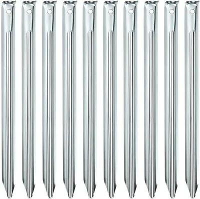 Produktbild von Famanu Grundanker Set - Stabile Zeltanker mit V-Profil - 30 cm Länge
