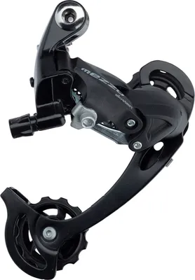 Obrázek produktu pro Zadní přehazovačka MicroSHIFT Mezzo, dlouhá klec, 2/3x8/9 rychlostí černá