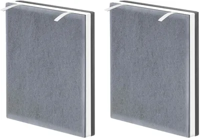 Produktbild von Vital100 Luftreiniger-Ersatz, hocheffizienter Aktivkohlefilter, Vital 100-RF, 2er-Pack, weiß