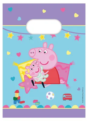 Immagine prodotto di Peppa Pig - 4 sacchetti per feste - in carta