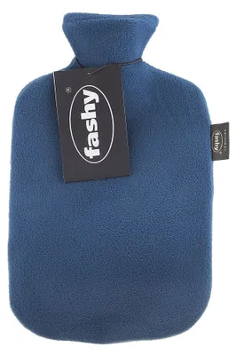 Immagine prodotto di fashy copertura in pile della borsa dell'acqua calda, 2 litri, zaffiro