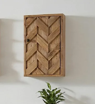 Produktbild von Badoberschrank 45x73cm 'Ontario' Akazie massiv