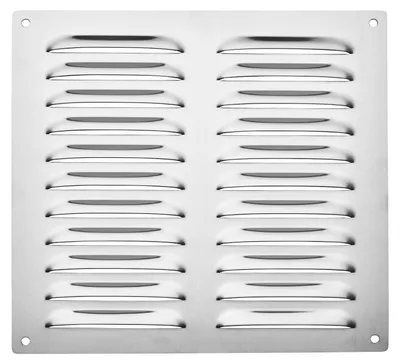 Produktbild von SOTECH Lüftungsgitter 200 x 200 mm Edelstahl gebürstet – aufschraubbar
