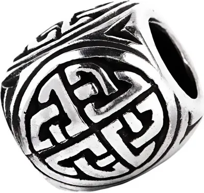 Produktbild von Haar Bartschmuck Suras Wikinger Knoten 925er Sterlingsilber 7667