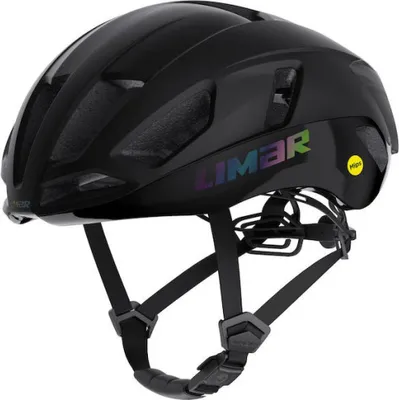 Image de Limar Air Atlas + Mips Iridescent L Noir - casque de vélo de course extrêmement aérodynamique...