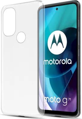 Produktbild von Cadorabo Hülle für Motorola MOTO G71 5G Schutz Hülle in Transparent Schutzhülle TPU Silikon Cover Etui Case