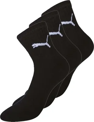 Produktbild von PUMA SHORT CREW 3P UNI black 39-42