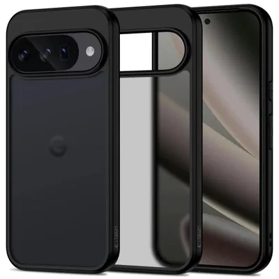 Image de Housse de téléphone portable pour Google Pixel 10 / 10 Pro, Tech-Protect MagMat, Transparent-Noir