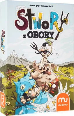 Zdjęcie produktu dla Muduko Gra Stwory z obory karciana dla 2-5 graczy