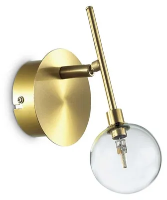 Immagine prodotto di Applique Moderna Maracas Metallo Ottone 1 Luce 2W 3000K Luce Calda
