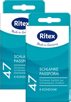 Produktbild von 16x Ritex 47 Kondome schmale Passform - kleine Größe